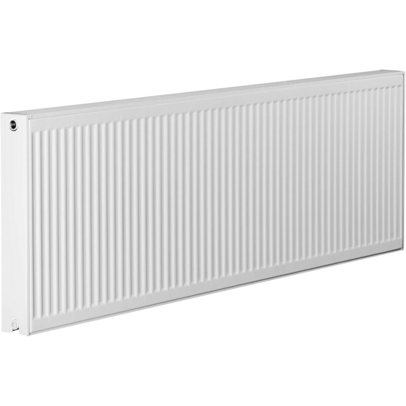 Type 22 600mm high (Width: 1100mm) Double Panel Compact Convector Central Heating Radiator - Prorad