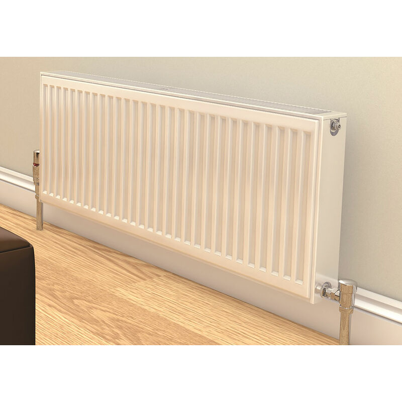 Henrad Ideal Stelrad Group - Prorad By Stelrad Type 22 Double Panel Double Convector Radiator 400mm H x 1000mm W - 1259 Watts