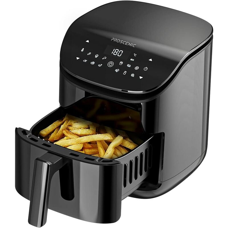 Image of Proscenic T20 Friggitrice ad Aria, 3,5L Air Fryer Display Touch, Funzioni Preriscaldamento/Programmi/Senza BPA e PFOA per Patatine Fritte/Carni