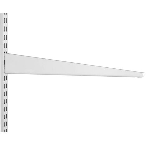 ProSolve White medium Duty Shelf Bracket 370mm