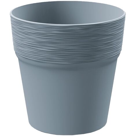 Prosperplast Blumentopf FURU Hellgrau 12,2 cm