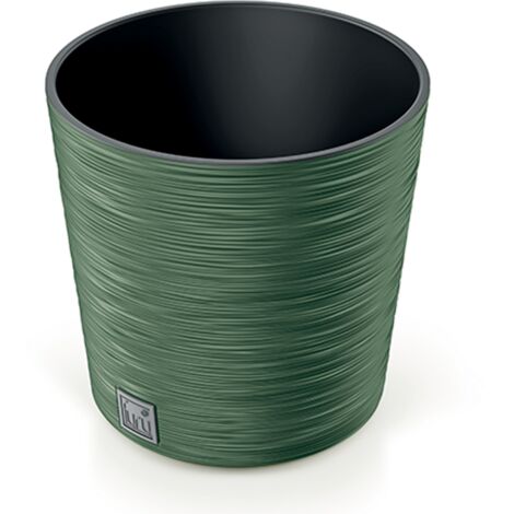 Prosperplast Blumentopf FURU ROUND Grün 25 cm