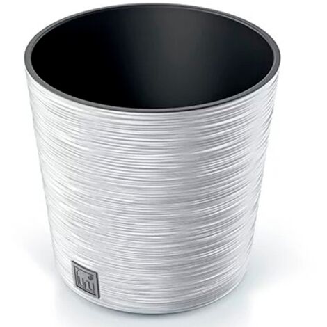 Prosperplast Blumentopf FURU ROUND Weiß 30 cm