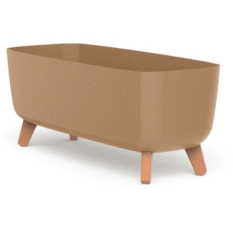 Prosperplast Blumentopf GRACIA CASE Eco Wood Natur 58 cm