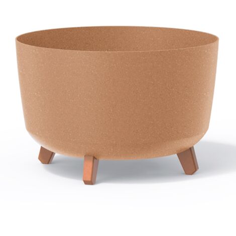 Prosperplast Blumentopf GRACIA Eco Wood Standard Natur 39 cm