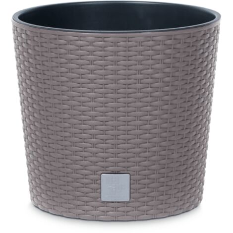 Prosperplast Blumentopf RATO ROUND Mokka 20 cm