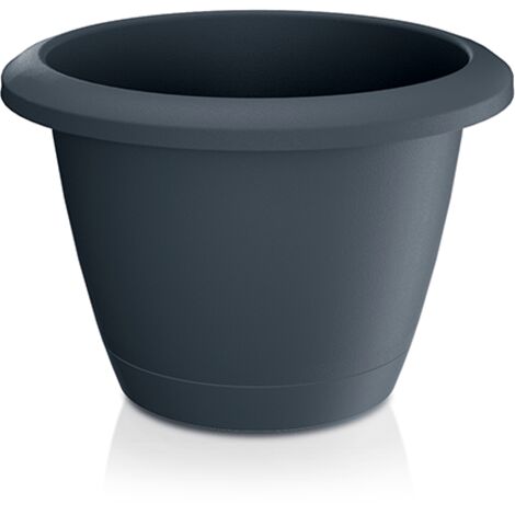 Prosperplast Blumentopf RESPANA BASIC Anthrazit 39 cm