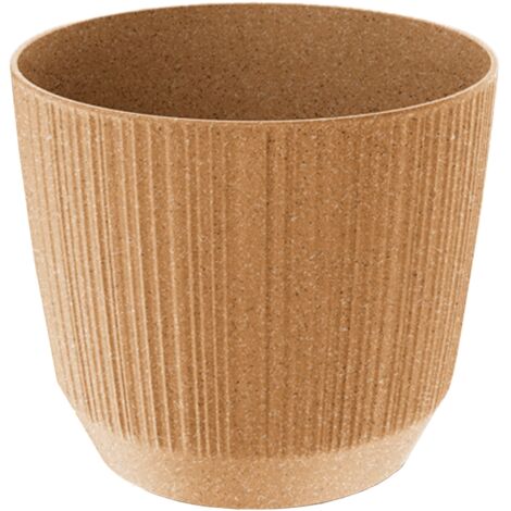 Prosperplast Blumentopf RYFO Eco Wood Natur 12,6 cm