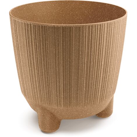 Prosperplast Blumentopf RYFO N Eco Wood Natur 19,5 cm