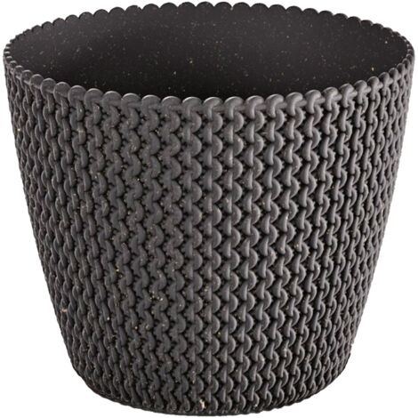 Prosperplast Blumentopf SPLOFY Anthrazit 21,8 cm