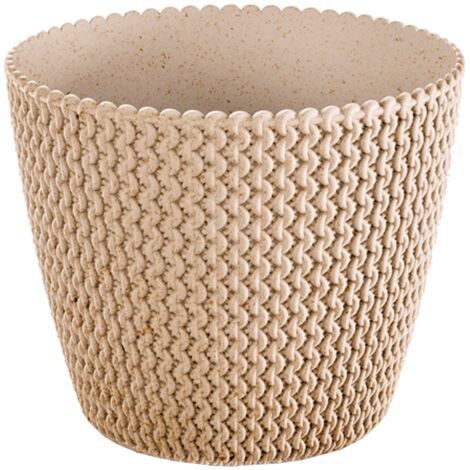 Prosperplast Blumentopf SPLOFY Natur 12,8 cm