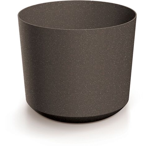 Prosperplast Blumentopf TUBO Eco Wood Kaffee 10,8 cm