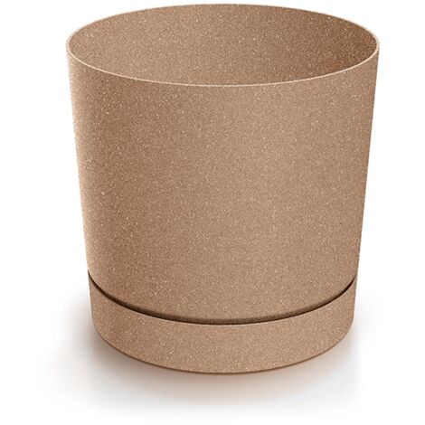 Prosperplast Blumentopf TUBO P Eco Wood Natur 10,8 cm