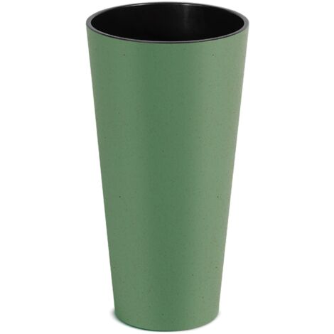 Prosperplast Blumentopf TUBUS SLIM Grün 25 cm