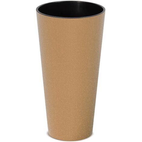 Prosperplast Blumentopf TUBUS SLIM Natur 20 cm