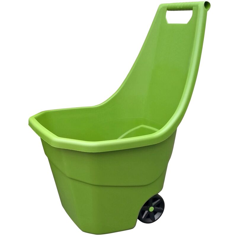 Chariot de jardin Prosperplast 'Load & Go' 55 L en vert olive 50 x 61 x 84 cm - Vert