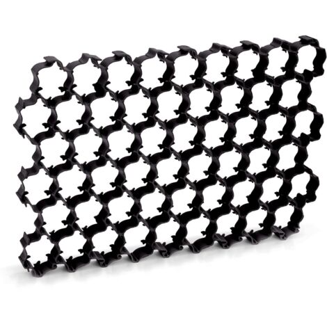 Prosperplast Grille de jardin noire 40x60 cm durable