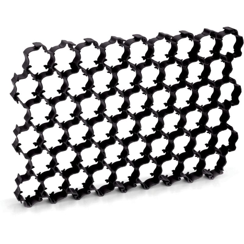 Prosperplast - Pp.kratka parkingowa parkingowa plant czarna 5szt. 1,1m2