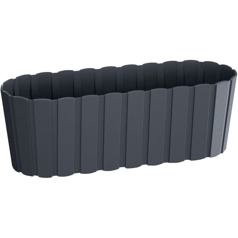 Jardinière de balcon 7,9L Boardee 58x14x13 cm - Anthracite - Anthracite - Prosperplast