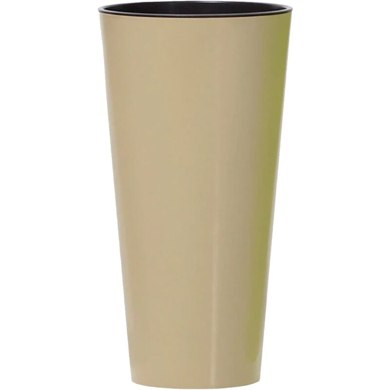 Pot brillant tubus slim 64 l 40x40x76,2 cm en Crème - Prosperplast