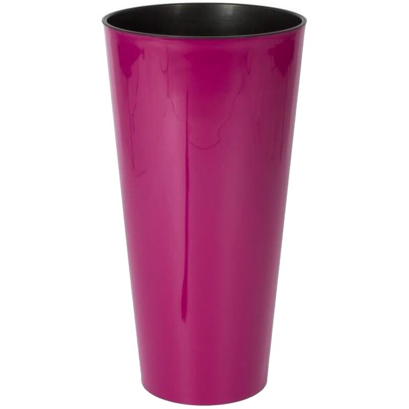 Pot brillant tubus slim 64 l 40x40x76,2 cm en Fuchsia - Prosperplast