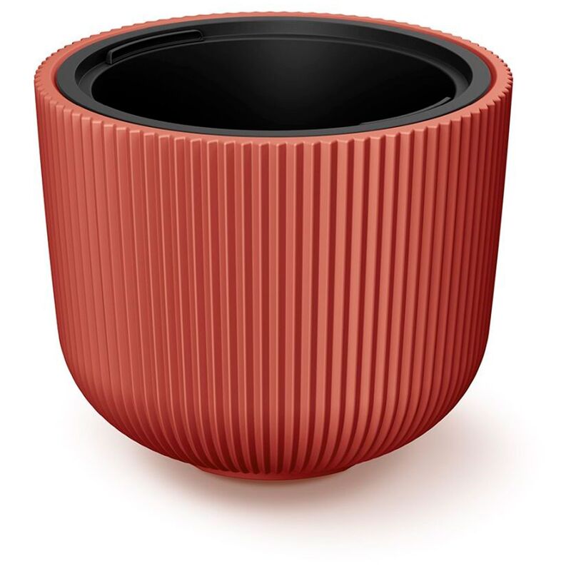 Pot de Fleurs en Terre Cuite avec réservoir Collection Milly, 39,1 x 39,1 x 32,1 cm, capacité 31 l. - Prosperplast