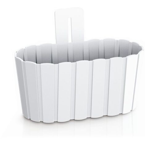 Prosperplast Pot mural 3,3L Boardee 27x15x20 cm - Blanc