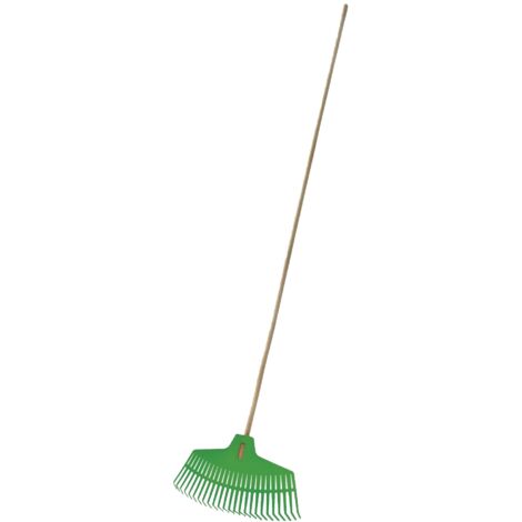Prosperplast Rastrillo Focus, Dimensiones (mm) 460x170x1650, Color Verde
