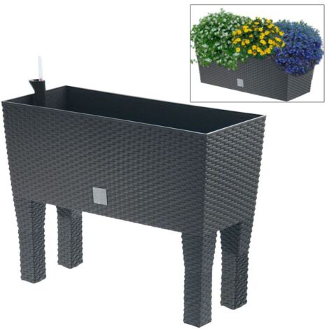 Prosperplast Rato Hochbeet Anthrazit 72 Liter langlebig