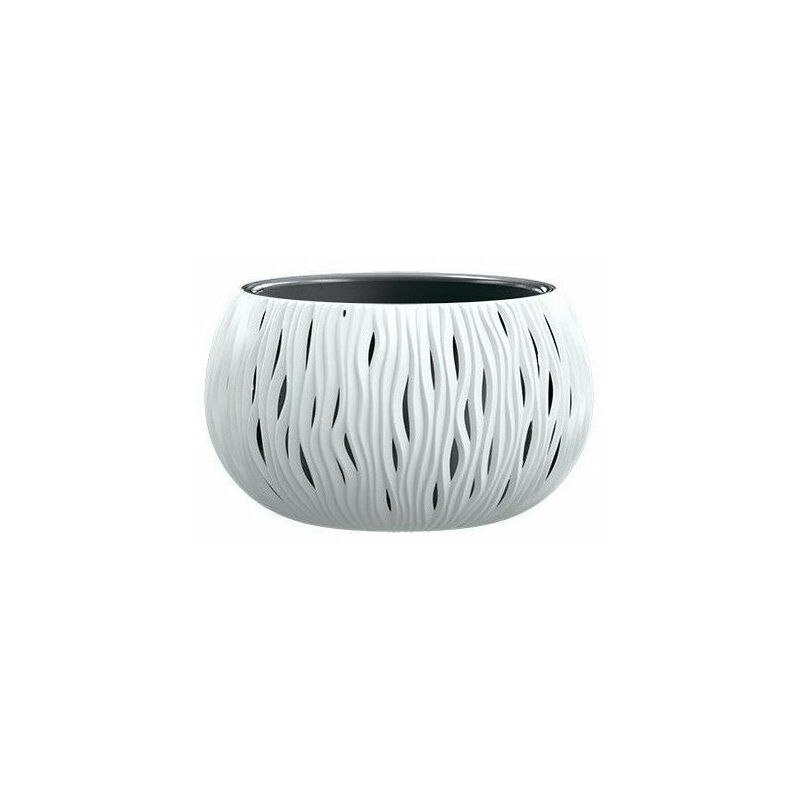 Led Leds - Nike Dsk -vase Mit Tridimensionaler Prosperplast -dekoration - White37xh22 Cm - White