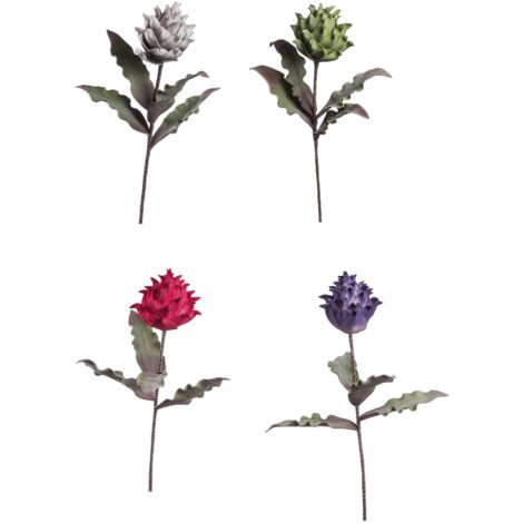 PROTEA PRINCE DECORATIVA 80CM IN 4 COLORI