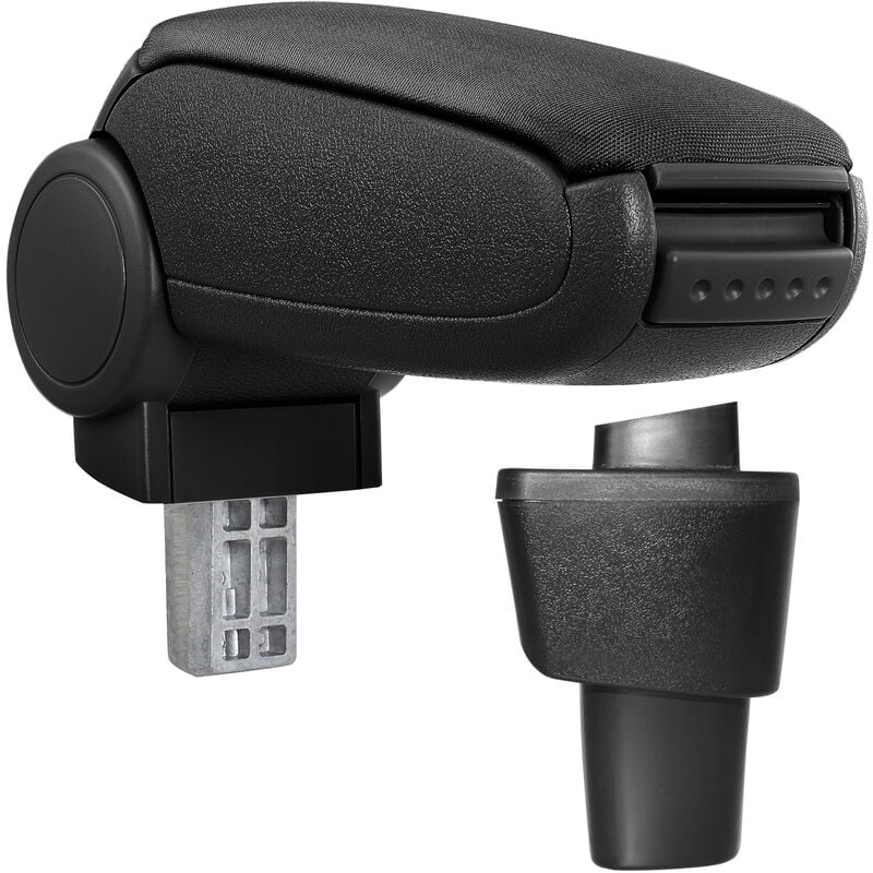 Pro.tec Accoudoir central compatible avec Hyundai i10, Seconde génération - avec compartiment - rembourré - textile - noir 53149230