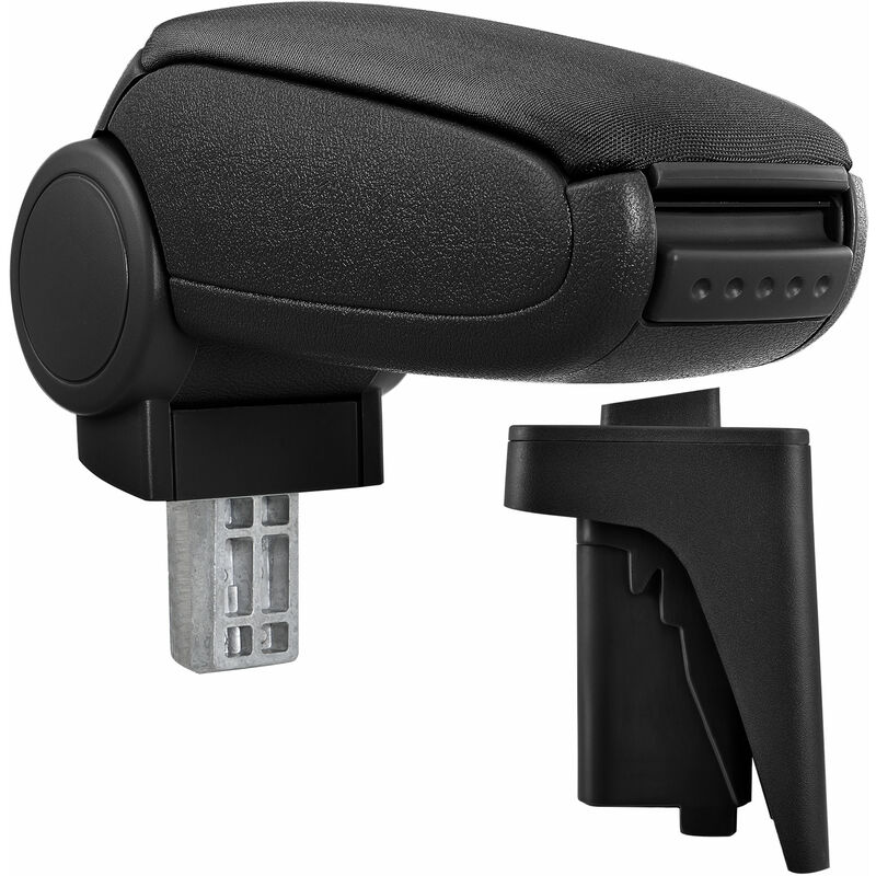 Pro.tec Accoudoir central pour Audi A3 S3 8P - avec compartiment - rembourré - textile - noir