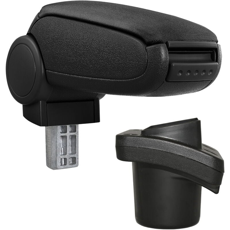 Pro.tec Accoudoir central pour Citroen C2 - avec compartiment - rembourré - textile - noir