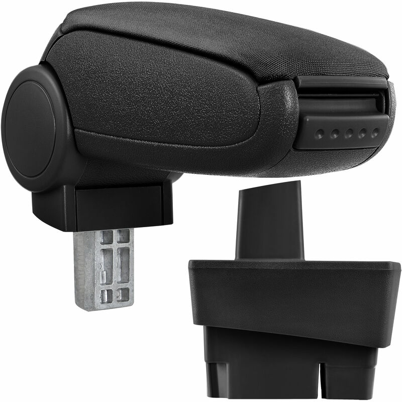 [pro.tec] Accoudoir central pour Ford Focus I - avec compartiment - rembourré - textile - noir