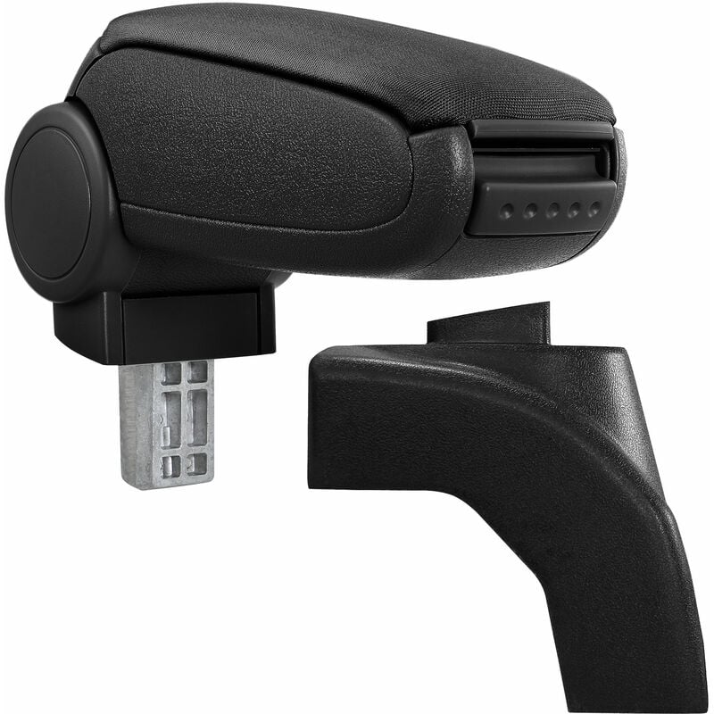 Pro.tec Accoudoir central pour Golf 5, Jetta - avec compartiment - rembourré - textile - noir 5179355