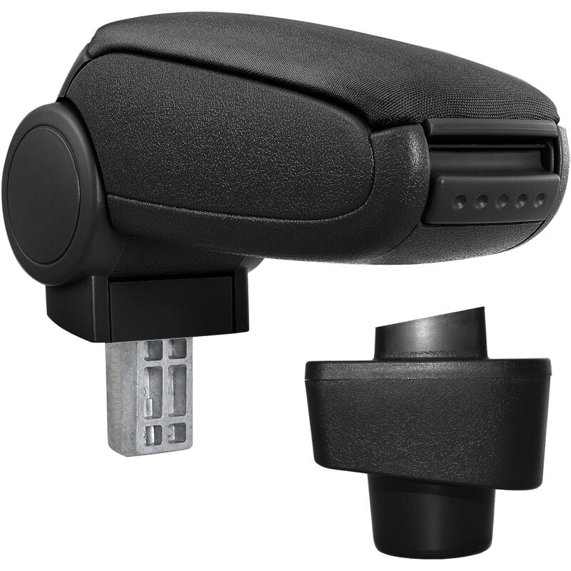 Pro.tec Accoudoir central pour Renault Captur - avec compartiment - rembourré - textile - noir