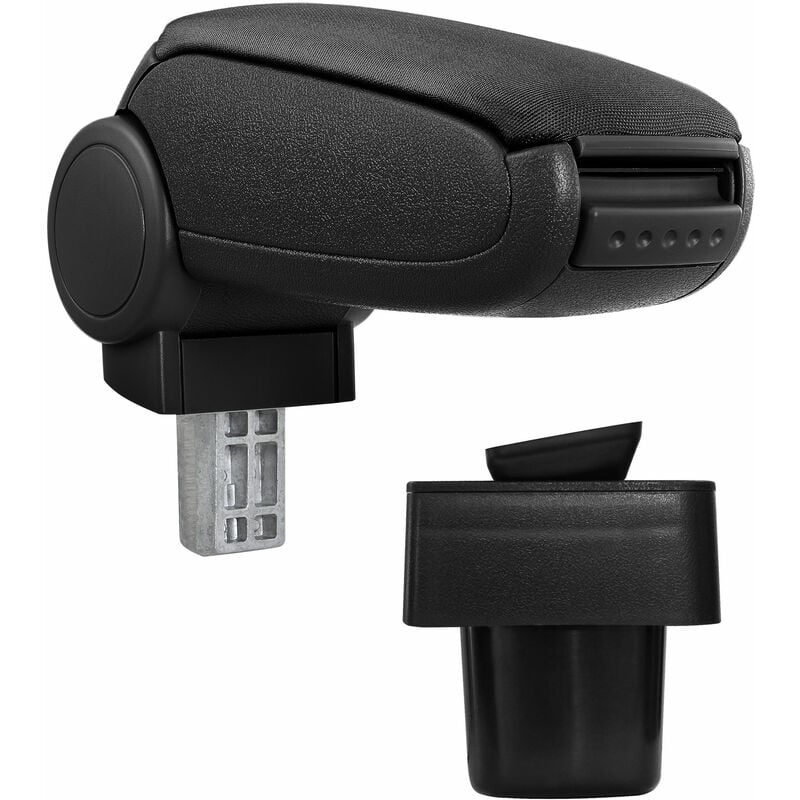 [pro.tec] Accoudoir central pour Suzuki Swift (Type MZ/EZ) - avec compartiment - rembourré - textile - noir