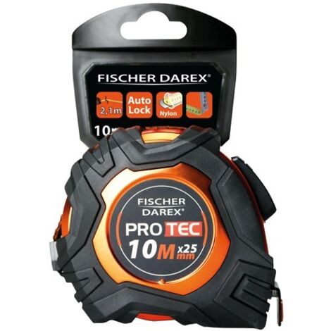 PROTEC - Mesure pro 10m autobloquante ruban large 25mm