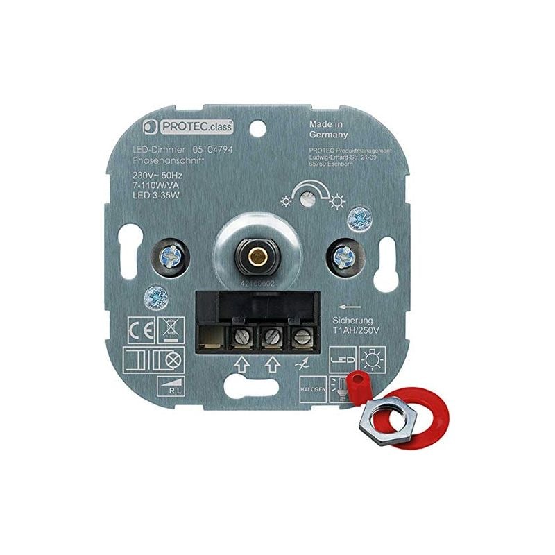 Protec pd 7110 variateur d'intensité led 7-110 w/va 3-35 w Protec.class