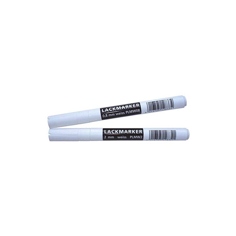 Protec PLMW2 marqueur laqué blanc 2 mm Protec.class