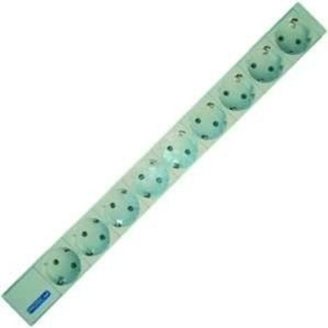 PROTEC PSSLUE 8-FACH-SPLITTER MIT ÜBERSPANNUNGSSCHUTZ 19'' PROTEC.NET PSSL