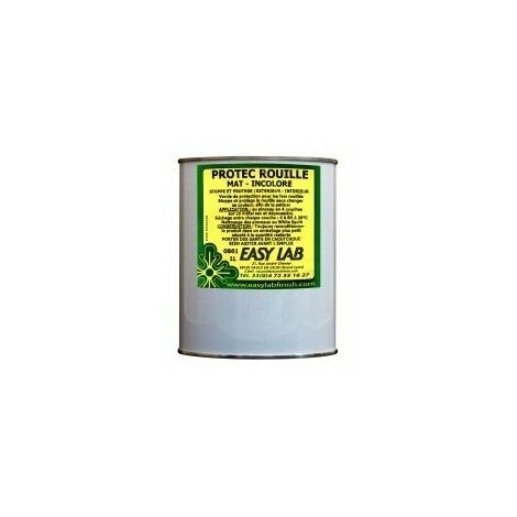 PROTEC-ROUILLE  - vernis satiné 1 litre - EASY LAB