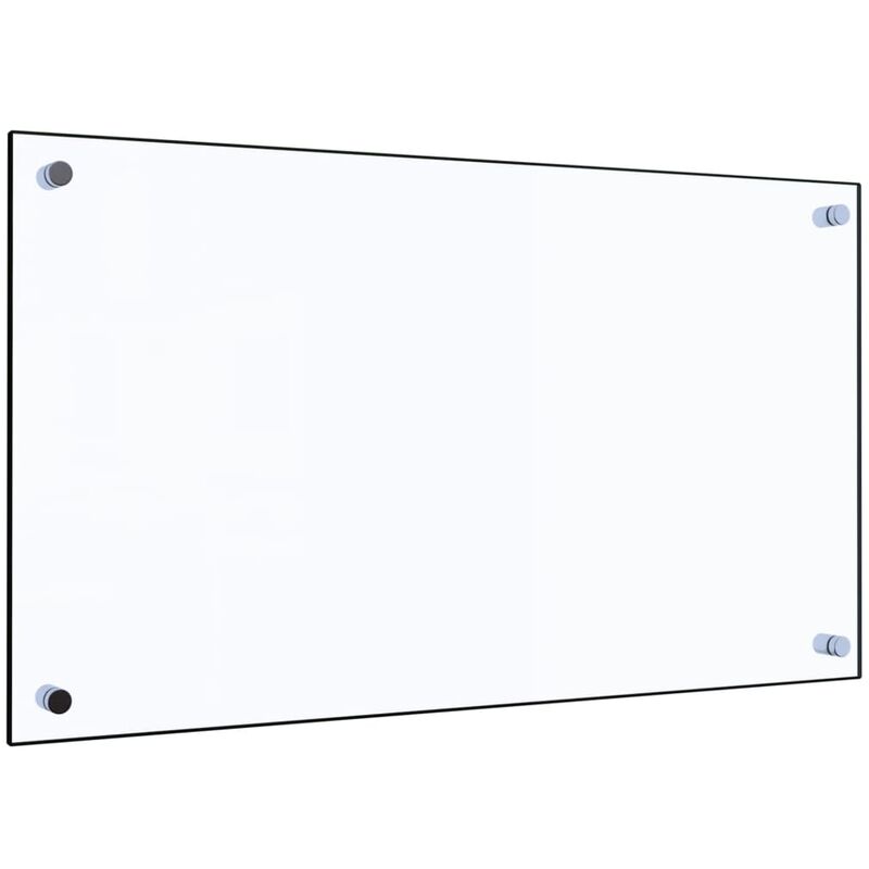 

Protección contra salpicaduras cocina vidrio templado 70x40 cm - Transparente