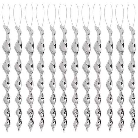 Protección Anti Pájaros, 10 Unid 30cm Espiral Reflejante, 360 Grados para Balcones Jardines, Ecológica y Amigable con Animales