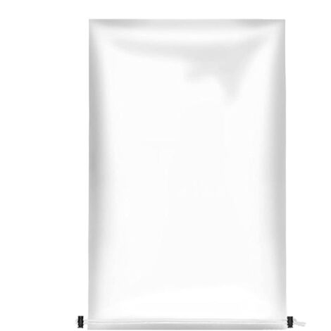Protección contra congelación para tapas: bolsa protectora transparente con remaches, envoltura de refugio de PE impermeable  Lámina de barrera contra el viento transparente, película aislante resiste
