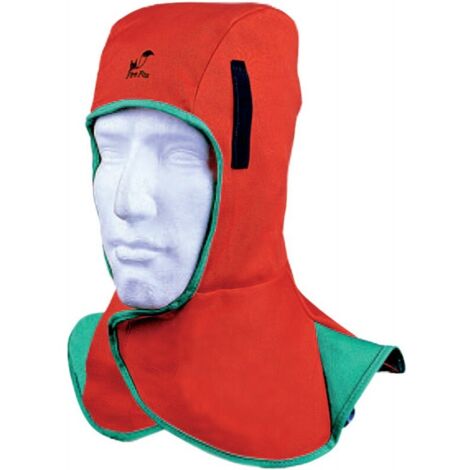 Protección de cabeza y nuca naranja