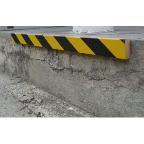 Protección de Espuma Adhesiva PU5020NJ – Foam 3M Antifuego M4, Negro/Amarillo, 750x60x10 mm, Amortiguador Suave de Seguridad