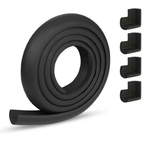 Protección de espuma de seguridad, 2 metros de protección de bordes de muebles y 4 protecciones de esquinas.
