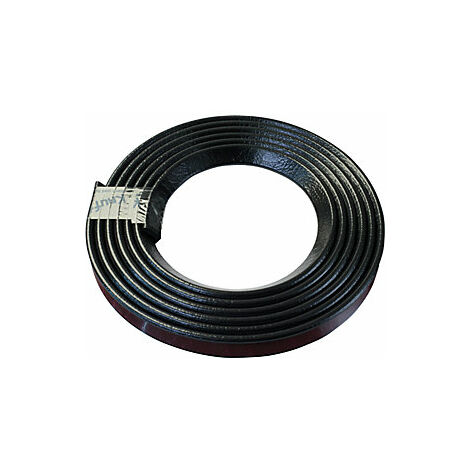 Protección de esquinas Knuffi® tipo E 1 rollo de 5 m negro